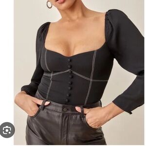 Reformation Clio Top - NEW WITH TAGS - size 2